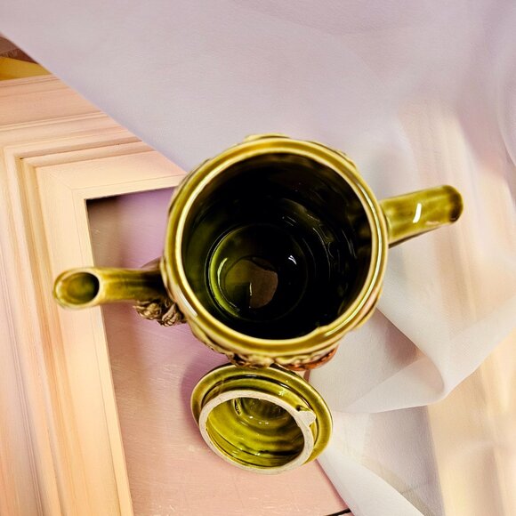 Tilso Ceramic Teapot, Vintage Mid-Century, Glazed Fruits & Veggies - Picture 6 of 7